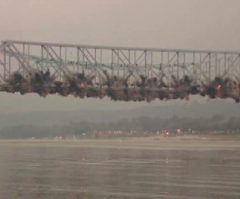Ohio Bridge Demolished: Video Shows Final Section Demolished in Explosion (PHOTO, VIDEO)