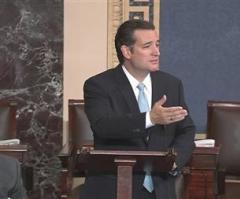 Senator Ted Cruz Reads Dr Seuss 'Green Eggs And Ham,' Children's Bible Stories On Senate Floor