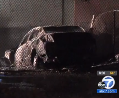 5 Die in Car Crash in Burbank, California; 1 Survivor Found Crawling From Blaze (VIDEO)