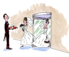 Love Through the Revolving Door