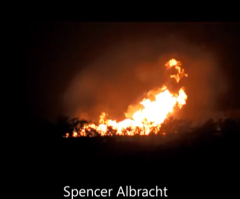 Pipeline Explosion in Oklahoma Sends Flames '2 Football Fields High' Into the Air (PHOTO, VIDEO)