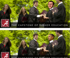 Black Head, White Hands; University of Alabama Denies Photoshopping Diversity Onto Website