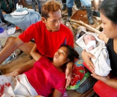 'Miracle Baby' Born in Debris Laden Clinic Amid Typhoon Haiyan Destruction