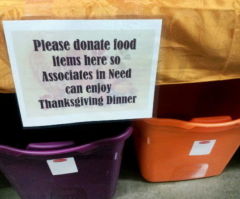 Is the Pay That Bad? Cleveland Walmart Asks Associates to Donate Food to Needy Colleagues so They Can Have Thanksgiving Dinner