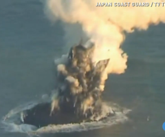 New Japan Island: Volcano Eruption Creates New Island (VIDEO, PHOTO)