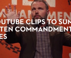 Mark Driscoll: 11 YouTube Clips to Sum Up the Ten Commandments [Series]