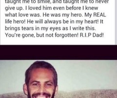 Meadow Walker Twitter, Facebook Photo: Paul Walker's Daughter Posts Heartbreaking Message After's Dad's Tragic Death