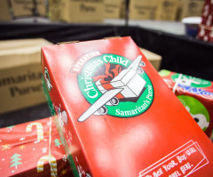 Franklin Graham's Operation Christmas Child Ships Over 60,000 Shoe Boxes to Philippines; Nonprofit Collects 9.8 Million Total