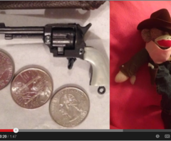 TSA Official Seizes Toy Gun From John Wayne Sock Monkey; 'You're Kidding, Right?' Asks Passenger