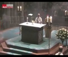 Feminist Group Crashes German Christmas Service With Topless 'I Am God' Protest on Altar