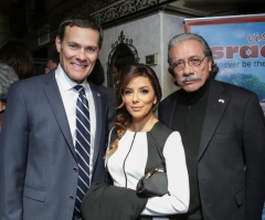 Eva Longoria, Edward James Olmos Talk Hispanic and Jewish Unity with Israeli Consul General in LA [PHOTO]