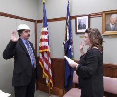 Pastafarian Becomes Elected Official in New York Town, Wears Strainer for Swearing In