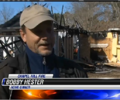 Husband's Snoring Saves Entire Family From Raging Fire That Burnt House to the Ground; Family Happy to Be Alive