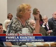 Transgender Man Taunts Christian La. Councilman for Opposing Sexual Orientation Ordinance; Quotes From the Bible, Brings Him Stone to Cast
