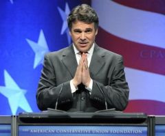 Texas Gov. Rick Perry Shocks Justice Advocate with Support for Decriminalizing Marijuana; Says He Doesn't Support Legalization