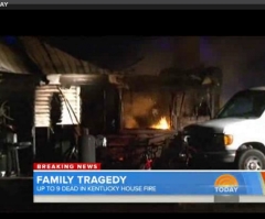 Eight Children, Parent Feared Dead in Large Kentucky Fire