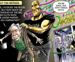 Oscars Pick on 'Small Guy' in Booting 'Alone Yet Not Alone' Co-Writer? [CARTOON]
