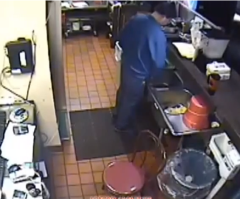 Pizza Hut 'Embarrassed' After Health Officials Shut Down Store Where Manager Was Caught Peeing in Sink (Video)