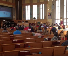 God or Country? Canada Christians Pick Both, Watching Winter Olympics Gold Medal Hockey Game in Church