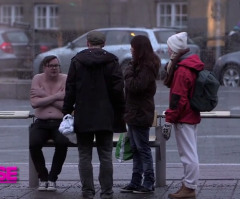 Hidden Camera Catches Norwegians Reacting to Man in the Cold Without a Shirt (VIDEO)