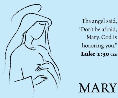 Women's History Month - Live The Bible: Mary Meme