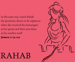 Women's History Month - Live The Bible: Rahab Meme