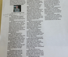 80-Y-O Man Writes Own Obituary Then Dies on Sunday; No Flowers, He Says, Do Something Kind for 'Some Poor Unfortunate Soul'