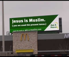 Christians Protest 'Jesus Is Muslim' Billboards in Ohio; Call Ads 'Attempt to Lure Uninformed Christians'