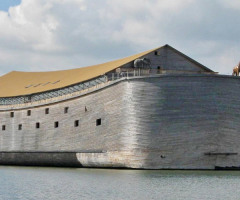 See the Life-Size Noah's Ark a Dutchman Built Following the Measurements in the Bible (VIDEO)