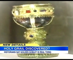 Crowds Swarm Spanish Church to View 'Holy Grail' After Historians Claim Discovery of Goblet Used by Jesus