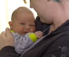 This Mom Gave Birth to a 9-Pound Boy and Didn't Even Know She Was Pregnant (VIDEO)