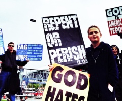Counter Protesters Force Westboro Baptist Church Members to Flee Moore, Okla.
