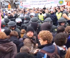 Gay Advocates Hurl Feces-Stained Bible Pages at Christians for Protesting Teaching of Homosexuality in German Schools