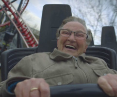 Laugh Along With a 78-Year-Old Grandmother Riding a Roller Coaster for the First Time (VIDEO)