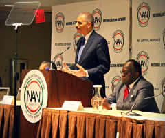 Atty. Gen. Eric Holder Calls Out 'Unprecedented, Unwarranted, Ugly and Divisive Adversity' Faced by Him and President Obama