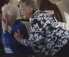 What Happens When Two Grandmothers Fly in a Plane for the First Time? Something Hilarious and Amazing (VIDEO)