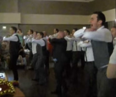 Groom and Friends Amaze Wedding With Epic Irish Wedding Dance - You'll Be Left Breathless (VIDEO)