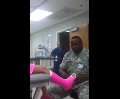 Rhyme Doctor Gives Hilarious Rap Advising Patients How to Care for Their Casts