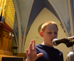 Watch Christopher Duffley, Blind and Autistic, Sing 'Ave Maria' With Chilling Beauty (VIDEO)