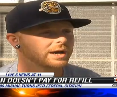 Man Loses Job, Gets Slapped With $525 Federal Charge for Mistakenly Taking $0.89 Soda Refill and Not Paying