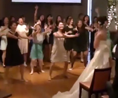 Watch This Bride's Reaction to an Epic Surprise Performance of 'Joyful, Joyful' From 'Sister Act 2' (VIDEO)