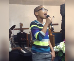 Gospel Phenom Cam Anthony Wows Church With 'His Eye is on the Sparrow' (VIDEO)