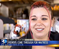 See the Beautiful Gift of Kindness This Waffle House Waitress Gave a Regular Customer Who Died Alone (VIDEO)