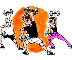 Quite a Workout – Physical AND Spiritual