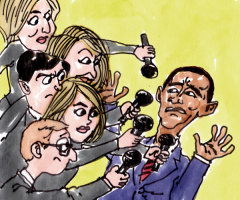 The Journalists Who Want Answers From Obama
