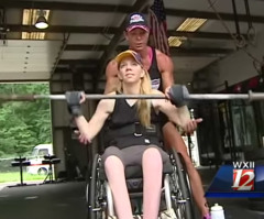 She Was Paralyzed When a Friend Pushed Her Into a Pool - See This Bride's Story of Determination and Compassion (VIDEO)