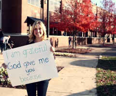 Christian College Students Sing 'God Gave Me You' to Thank Servicemen and Women (VIDEO)