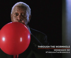 Morgan Freeman Tries Helium and It's Hilarious (VIDEO)