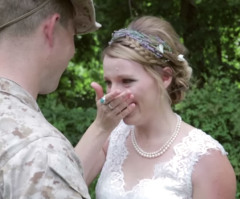 You'll Cry Watching This Marine Give His Sister the 'Best Surprise Ever' (VIDEO)