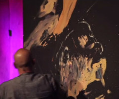 Your Spirit Will Soar When This Artist Unveils the Big Secret Behind This Lightning-Quick Painting (VIDEO)